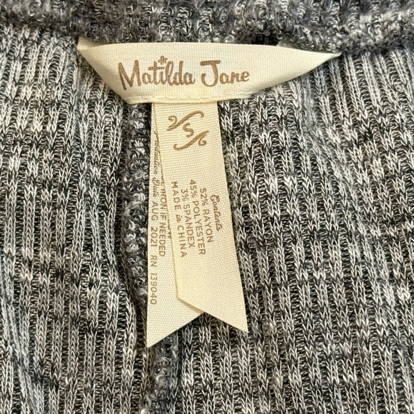 Women’s MATILDA JANE Just Imagine Chelsie wide leg pants and top set- Size Small - Picture 11 of 12